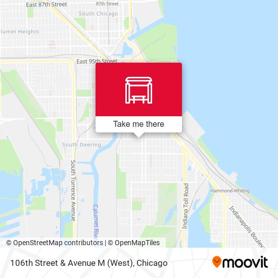 106th Street & Avenue M (West) map