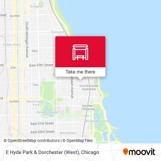 E Hyde Park & Dorchester (West) map