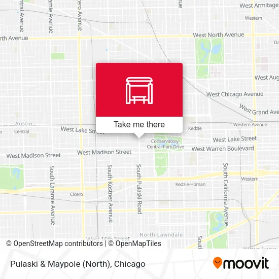 Pulaski & Maypole (North) map