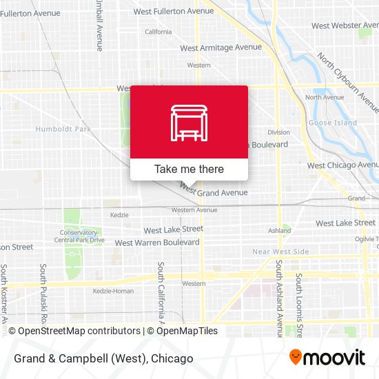 Grand & Campbell (West) map