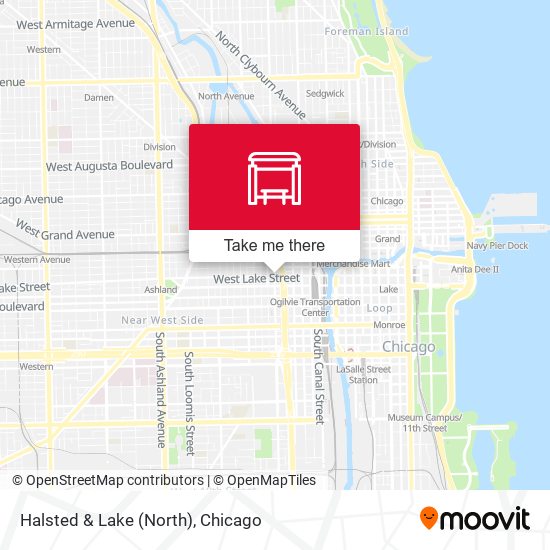 Halsted & Lake (North) map