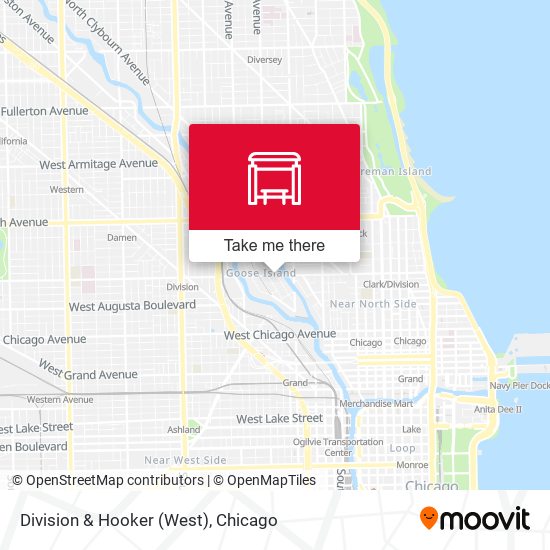 Division & Hooker (West) map