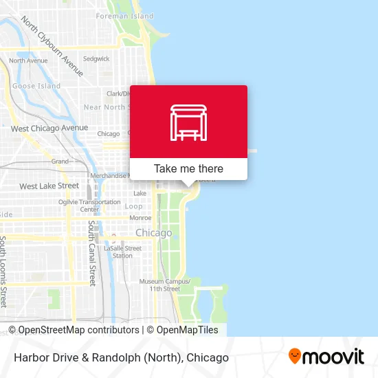 Harbor Drive & Randolph (North) map