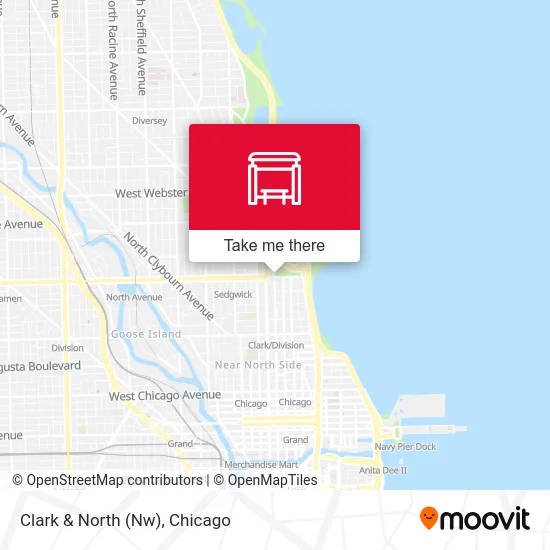 Clark & North (Nw) map