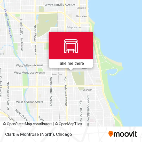 Clark & Montrose (North) map