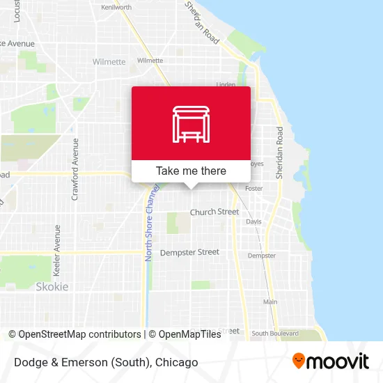 Dodge & Emerson (South) map
