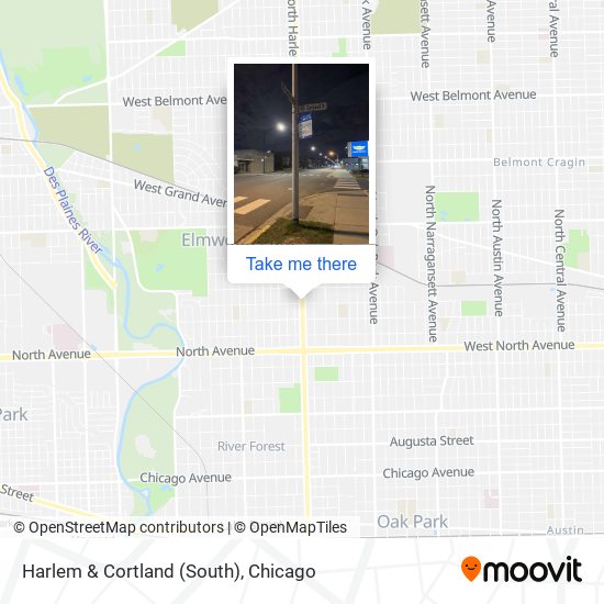 Mapa de Harlem & Cortland (South)