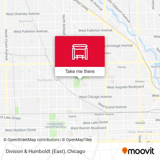 Division & Humboldt (East) map