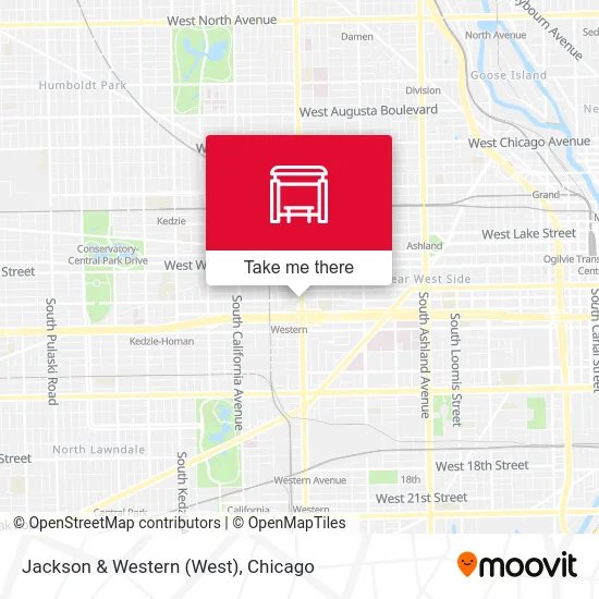 Jackson & Western map