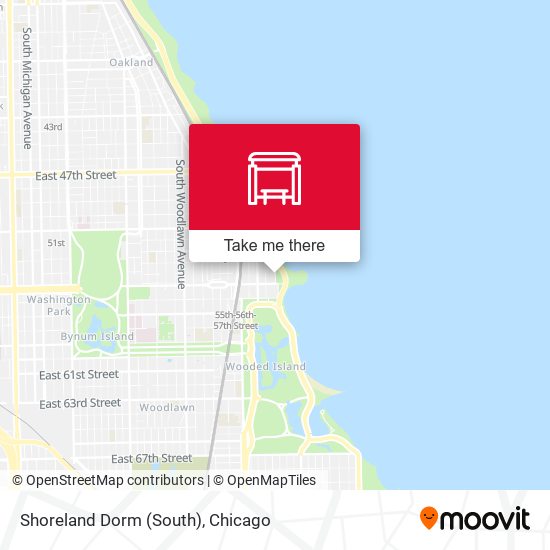 Shoreland Dorm (South) map