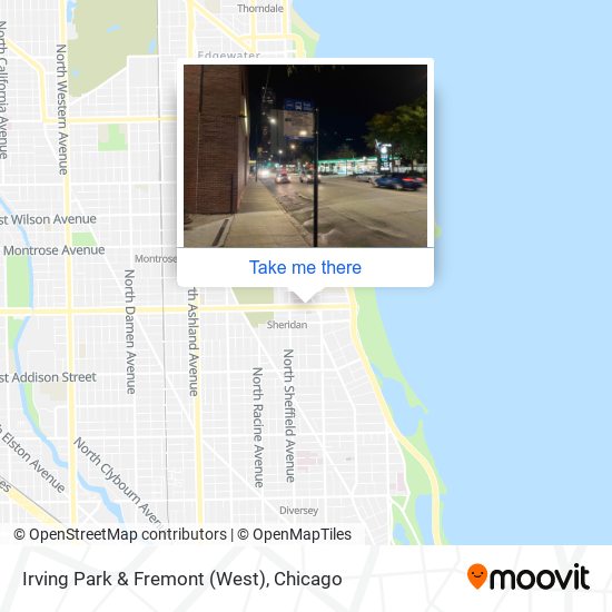 Irving Park & Fremont (West) map