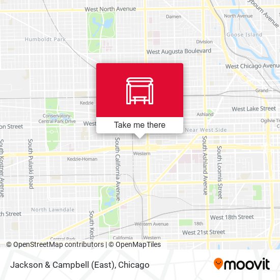 Jackson & Campbell (East) map