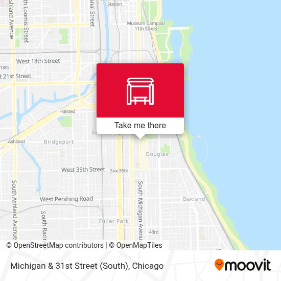 Michigan & 31st Street (South) map