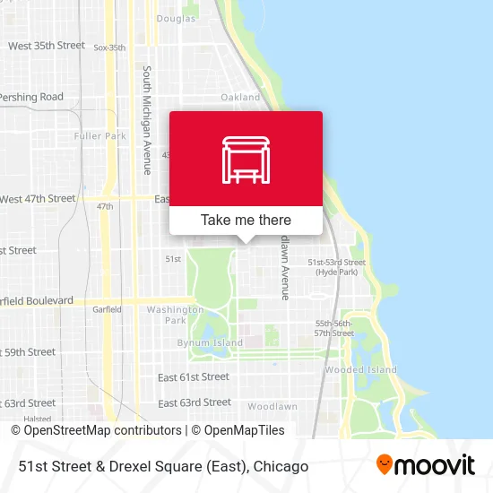 51st Street & Drexel Square (East) map