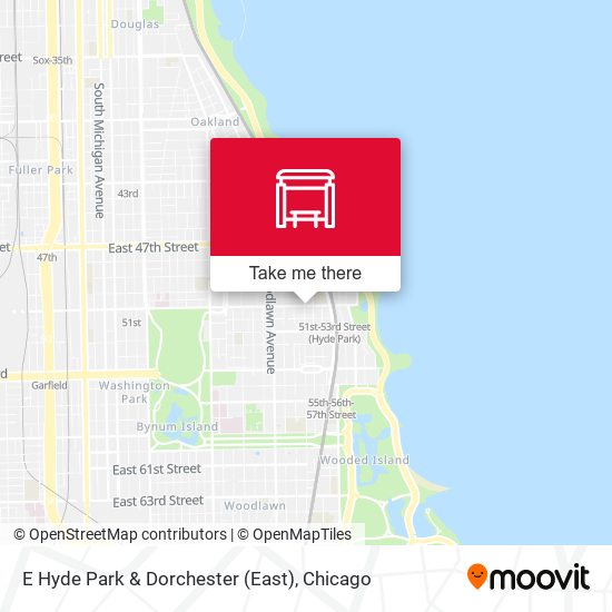 E Hyde Park & Dorchester (East) map