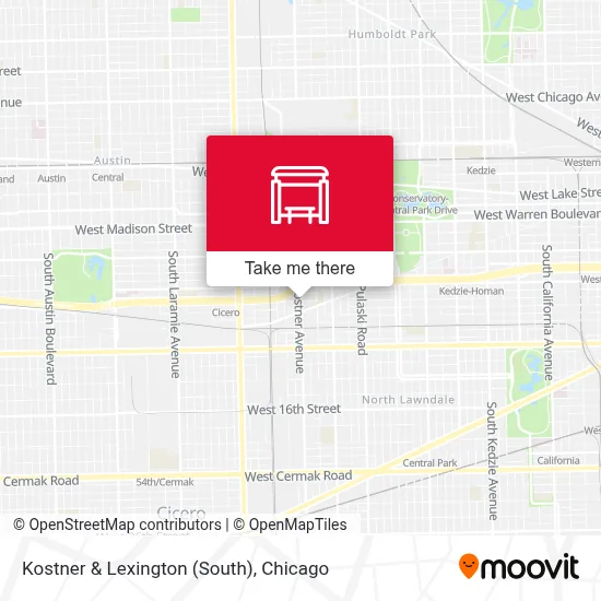 Kostner & Lexington (South) map