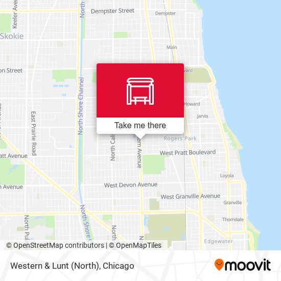 Western & Lunt (North) map