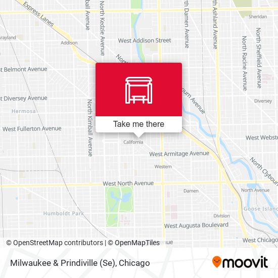 Mapa de Milwaukee & Prindiville (Se)