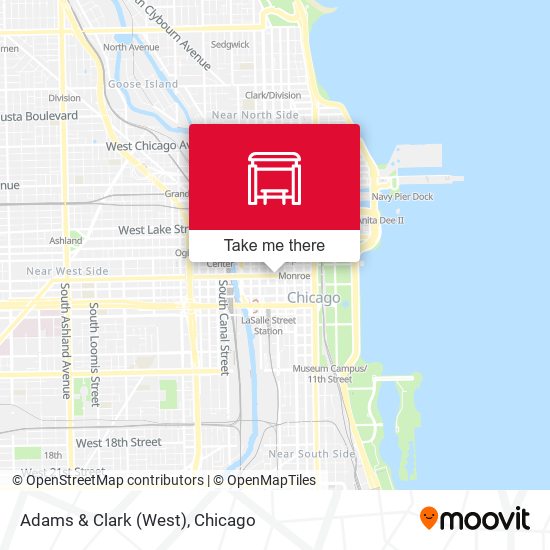 Adams & Clark (West) map