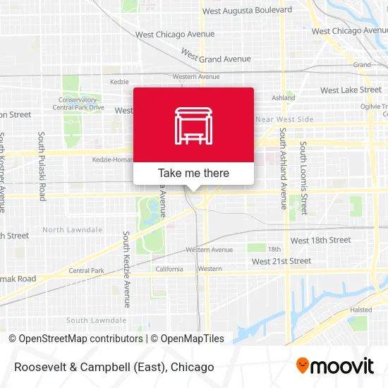 Roosevelt & Campbell (East) map