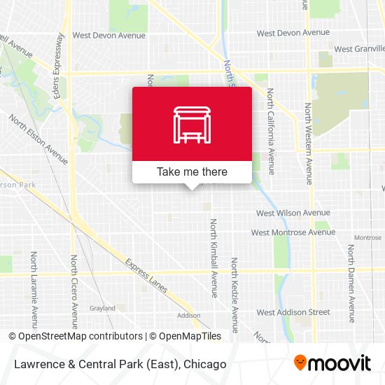 Lawrence & Central Park (East) map