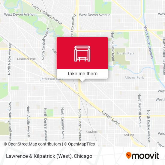 Lawrence & Kilpatrick (West) map