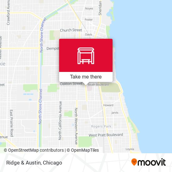 Ridge & Austin map