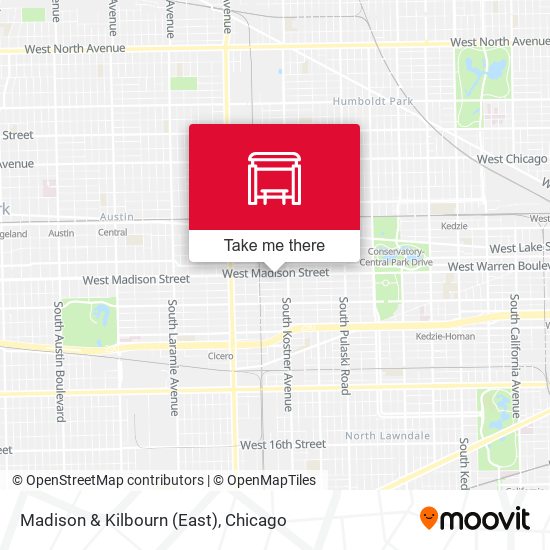 Mapa de Madison & Kilbourn (East)