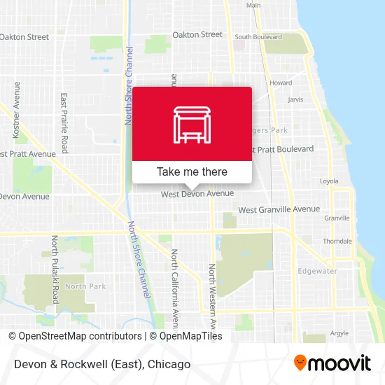 Devon & Rockwell (East) map