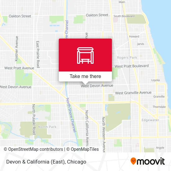 Devon & California (East) map