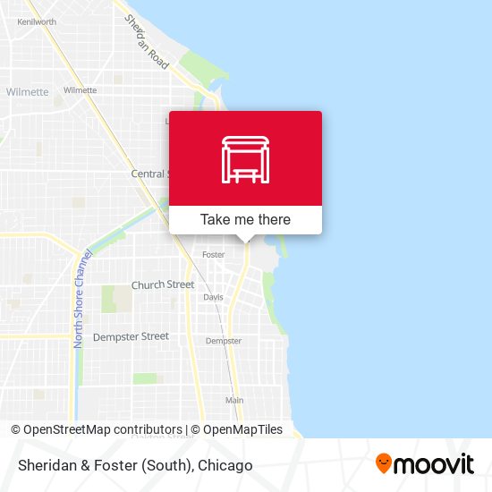 Sheridan & Foster (South) map