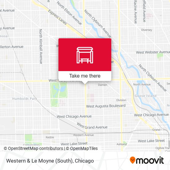 Mapa de Western & Le Moyne (South)