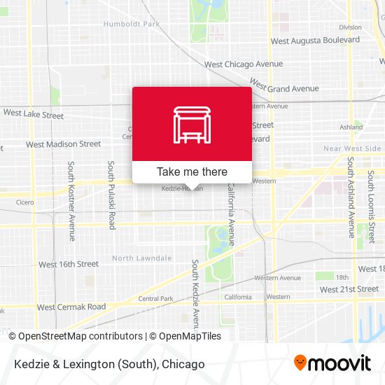 Mapa de Kedzie & Lexington (South)