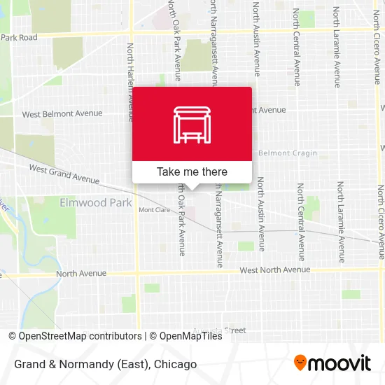 Grand & Normandy (East) map