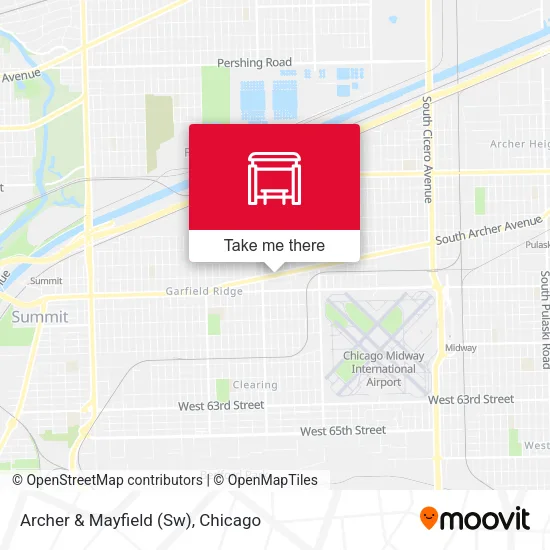 Archer & Mayfield (Sw) map