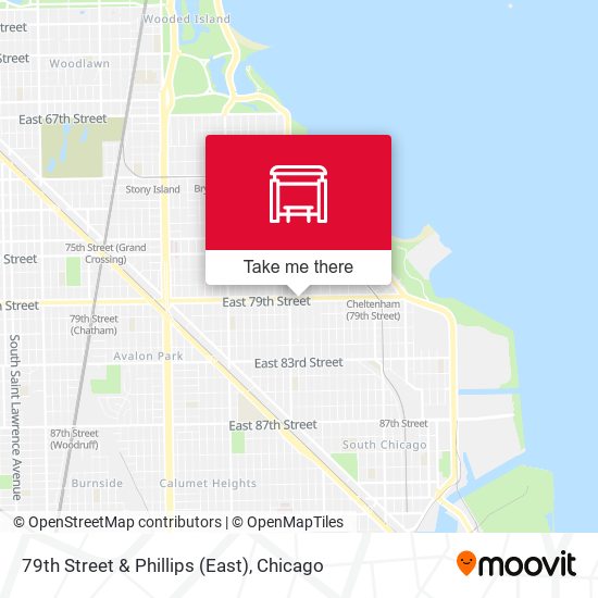 79th Street & Phillips (East) map