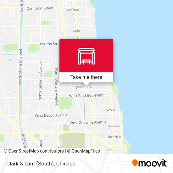 Clark & Lunt (South) map