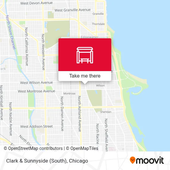 Clark & Sunnyside (South) map