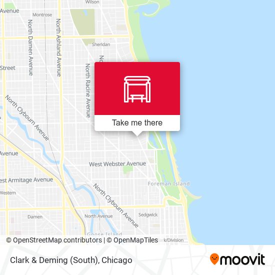 Clark & Deming (South) map