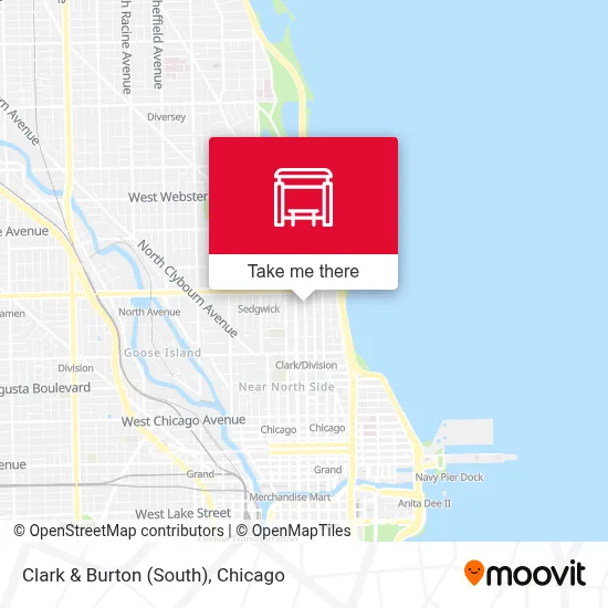 Clark & Burton (South) map