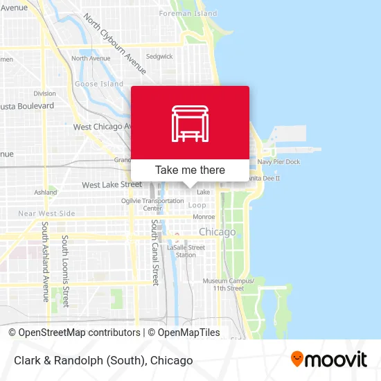 Clark & Randolph (South) map