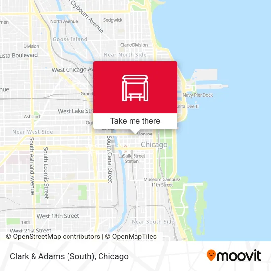 Clark & Adams (South) map