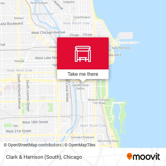 Mapa de Clark & Harrison (South)