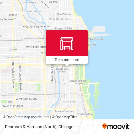 Dearborn & Harrison (North) map