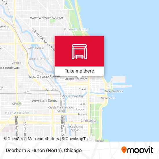 Dearborn & Huron (North) map