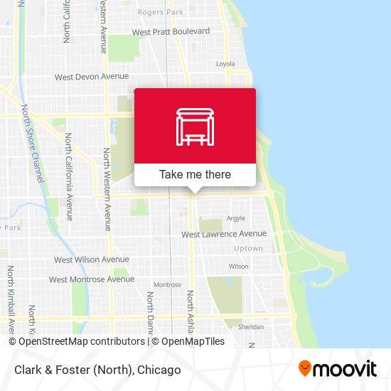 Mapa de Clark & Foster (North)