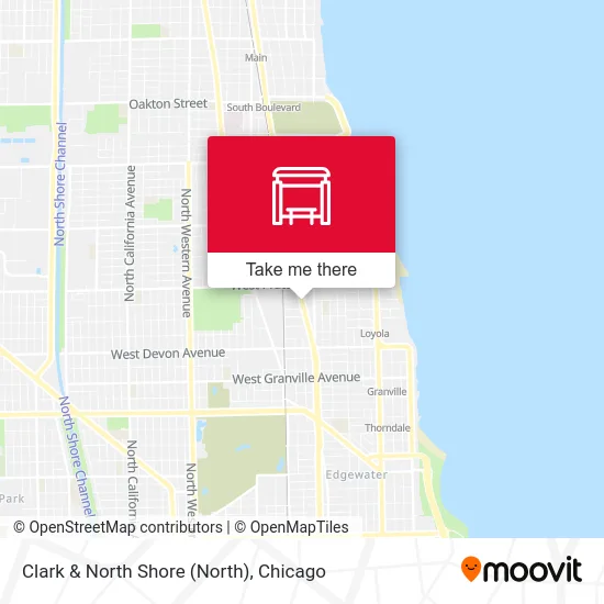 Clark & North Shore map