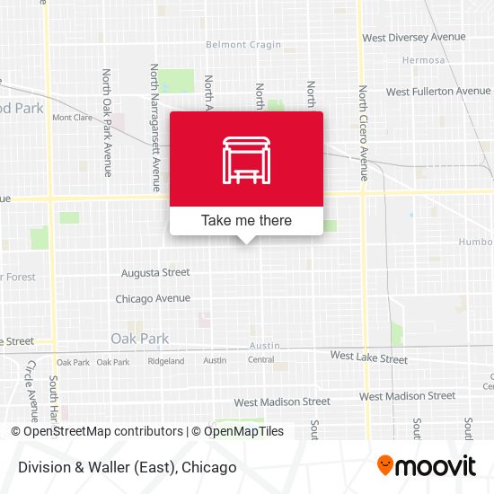 Division & Waller (East) map