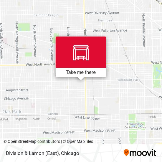 Division & Lamon (East) map