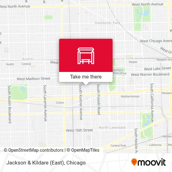 Jackson & Kildare (East) map